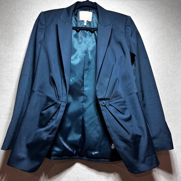 Rebecca Taylor Jackets & Blazers - Rebecca Taylor Ottoman  Green Blazer, Size 6